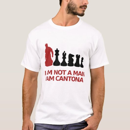 T-SHIRT KING CANTONA (Devant)