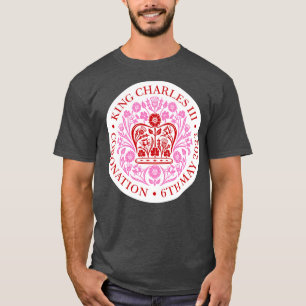 T-SHIRT KING CHARLES III CORONATION COMMÉMORATIVE 1