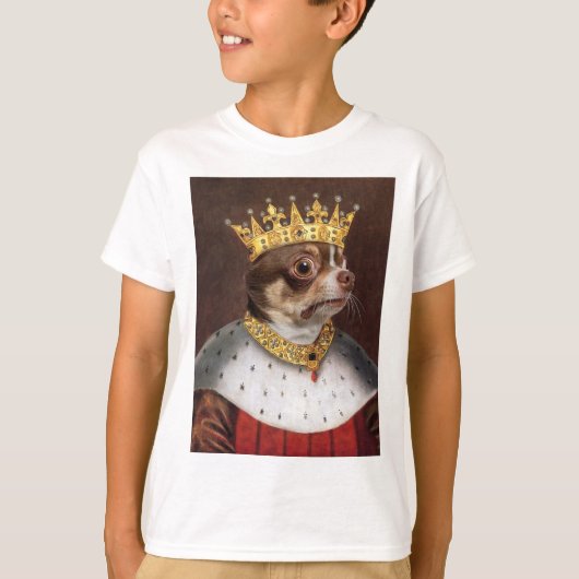 T-shirt King Chihuahua (Devant)