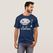 T-shirt King Clam Digger (Devant entier)