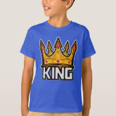 T-shirt King Crown élégant (Devant)