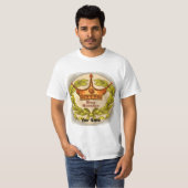 T-shirt King Crown Grand-pa (Devant entier)
