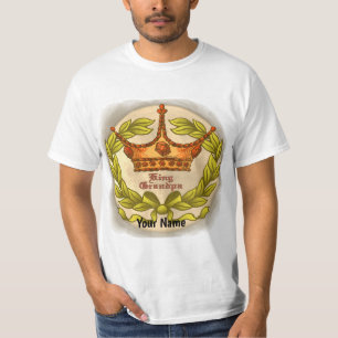 T-shirt King Crown Grand-pa
