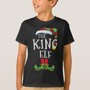 T-shirt King Elf Famille Correspondance Groupe de Noël Amu