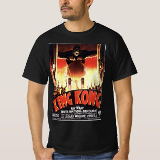 T-shirt King Kong Scifi Alien Comic Comics 80s 70s Retro