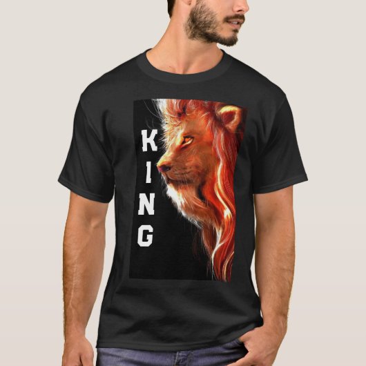 T-SHIRT KING LIFE (Devant)