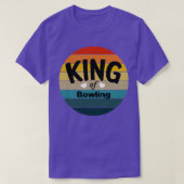 T-shirt King of Bowling Bowling Ball T (Design devant)