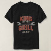 T-shirt King of the Grill est. 1978 (Design devant)