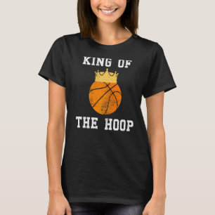 T-shirt King Of The Hoop Kids Boys Basketball Sports Playe