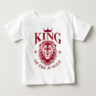 T-shirt King Of The Jungle Baby