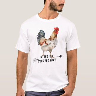 T-shirt King Of The Roost Chicken Lover 