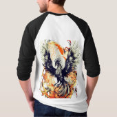 T-shirt King of the Sky Eagle Swooping Design - (Dos)