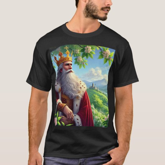 T-shirt King regarde (Devant)