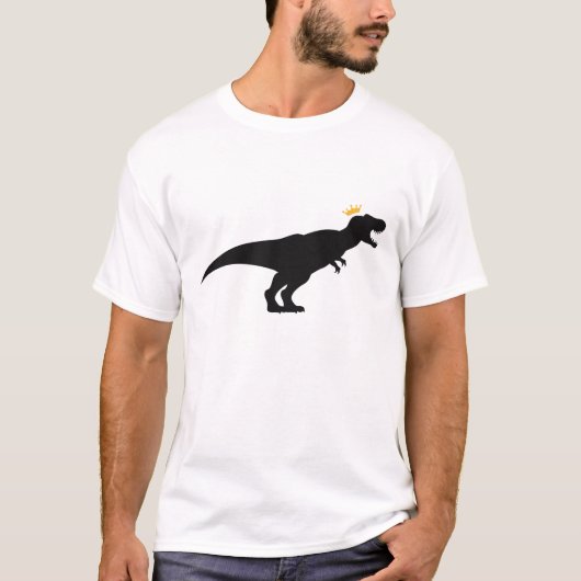 T-shirt King T-Rex (Devant)