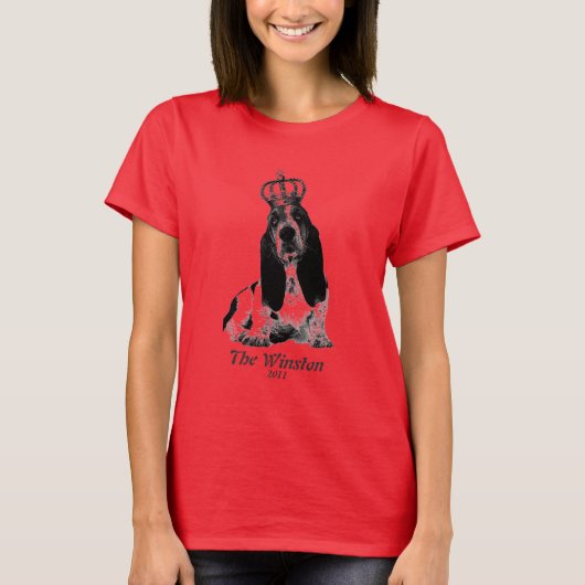 T-shirt King The Winston Burnout (Devant)