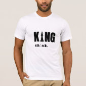 T-shirt King Think (Devant)