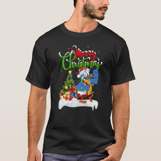 T-shirt Kingfisher Bird Xmas Decorations Kingfisher Chris (Devant)