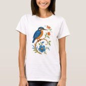 T-shirt Kingfisher Vintage Porcelaine (Devant)