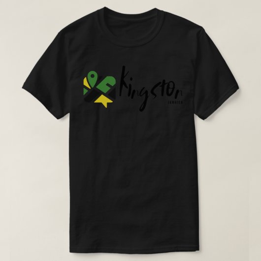 T-shirt Kingston Jamaïque (Design devant)