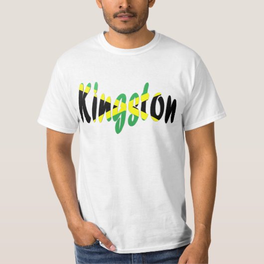 T-shirt Kingston, Jamaïque (Devant)