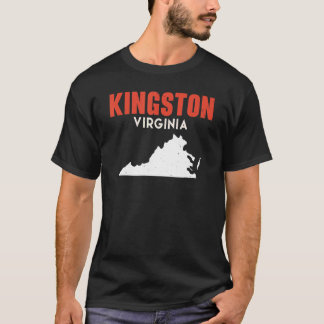 T-shirt Kingston Washington USA State America Travel Washi