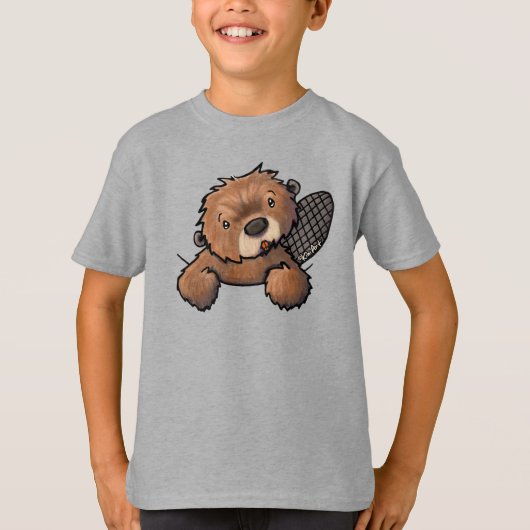 T-Shirt KiniArt Beaver (Devant)