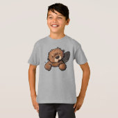 T-Shirt KiniArt Beaver (Devant entier)