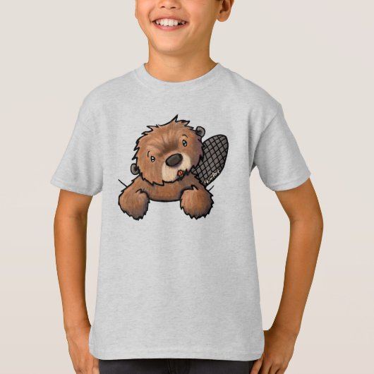 T-Shirt KiniArt Beaver (Devant)