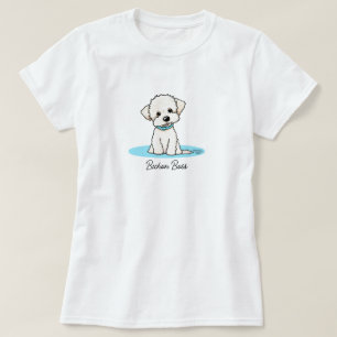 T-shirt KiniArt Bichon Frise Puppy