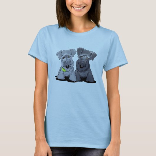 T-shirt KiniArt Cesky Terriers (Devant)