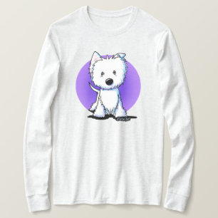 T-shirt KiniArt Floppy Ear Westie