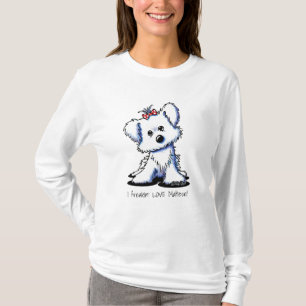T-shirt KiniArt Girlie Maltese