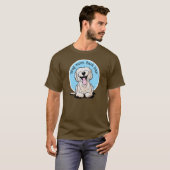 T-shirt KiniArt Goldendoodle (Devant entier)