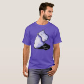 T-Shirt KiniArt Groovy Hippo (Devant entier)