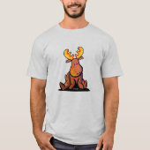 T-Shirt KiniArt Groovy Moose (Devant)