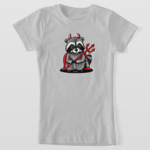 T-shirt KiniArt Halloween Raton laveur