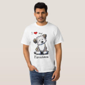 T-shirt KiniArt Havanese (Devant entier)