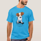 T-shirt KiniArt Jack Russell Aimez votre voisin (Devant)