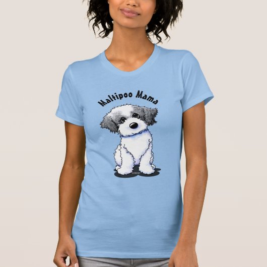 T-shirt KiniArt Maltipoo (Devant)