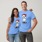 T-Shirt KiniArt Noël Frenchie (Unisexe)