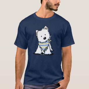T-shirt KiniArt Scarf Westie