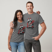 T-shirt KiniArt Trash Panda Raccoon (Unisexe)