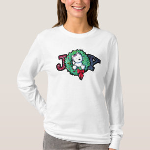 T-shirt KiniArt Westie Joie de Noël