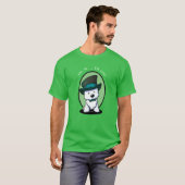 T-shirt KiniArt Westie Saint Patrick’s (Devant entier)