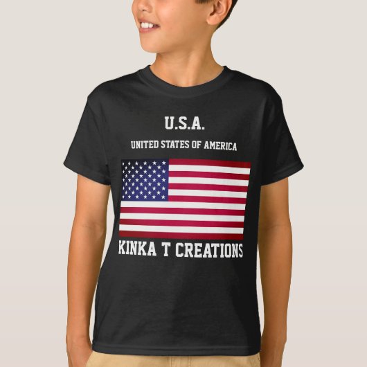 T-shirt Kinka T Creations des États-Unis (Devant)