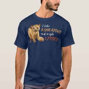 T-shirt Kinkajou 3 Personnes Faune Animau Miel Ours Nuit