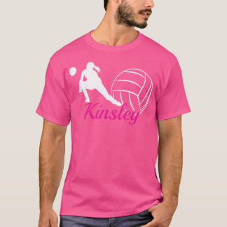 T-shirt Kinsley Nom Volley Personnalisé