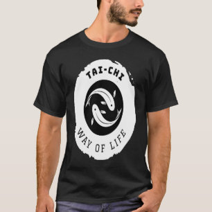 T-shirt Kio Fish Tai Chi Ying Yang Équilibre Taoïsme Médit