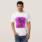 T-shirt Kipo jaguar art rétro (Devant entier)