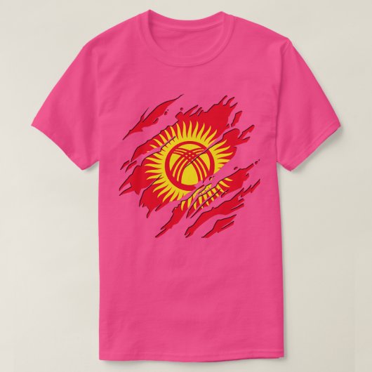 T-shirt Kirghizistan (Design devant)